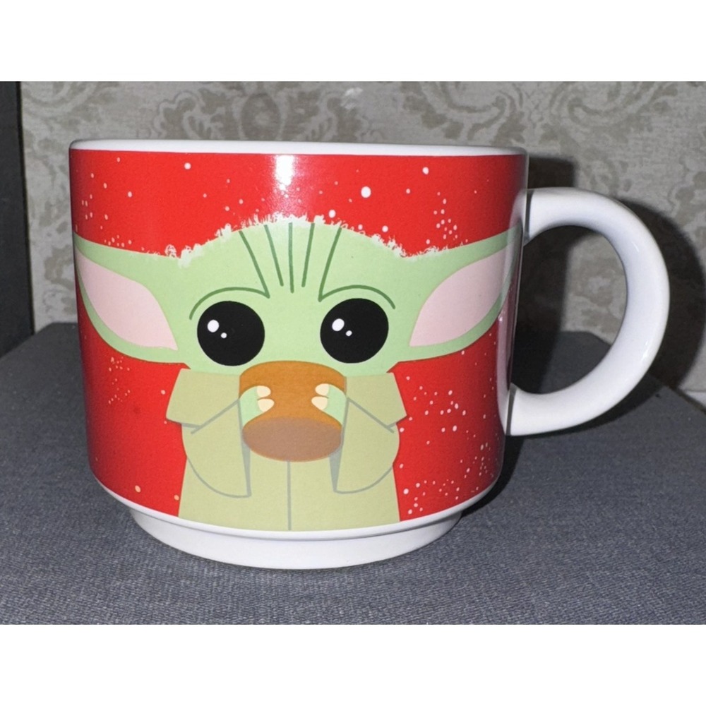 STAR WARS Baby Yoda Grogu Mug Galerie Mandalorian Coffee Cup Collectible Holiday